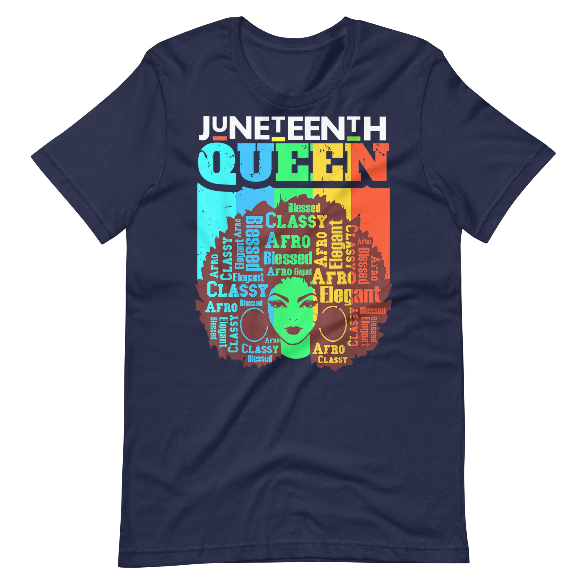 Juneteenth Queen Unisex t-shirt-Phoenix Styles