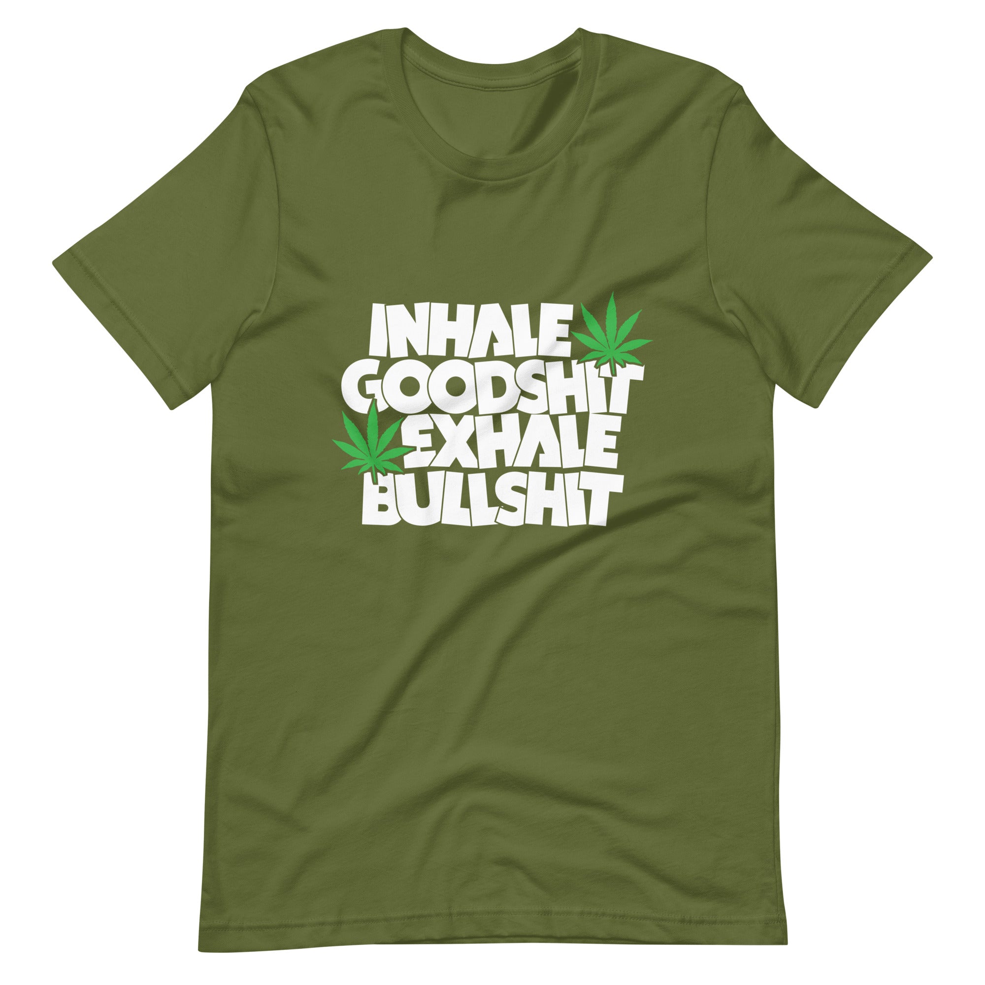 Inhale- Goodshit-Exhale-Bullshit-Unisex t-shirt-Phoenix Styles