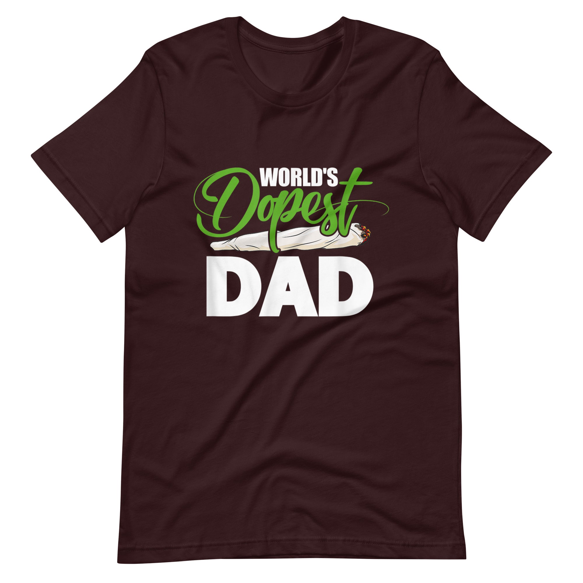 Mens-Worlds-Dopest-Dad-Cannabis-Marijuana- t-shirt-Phoenix Styles