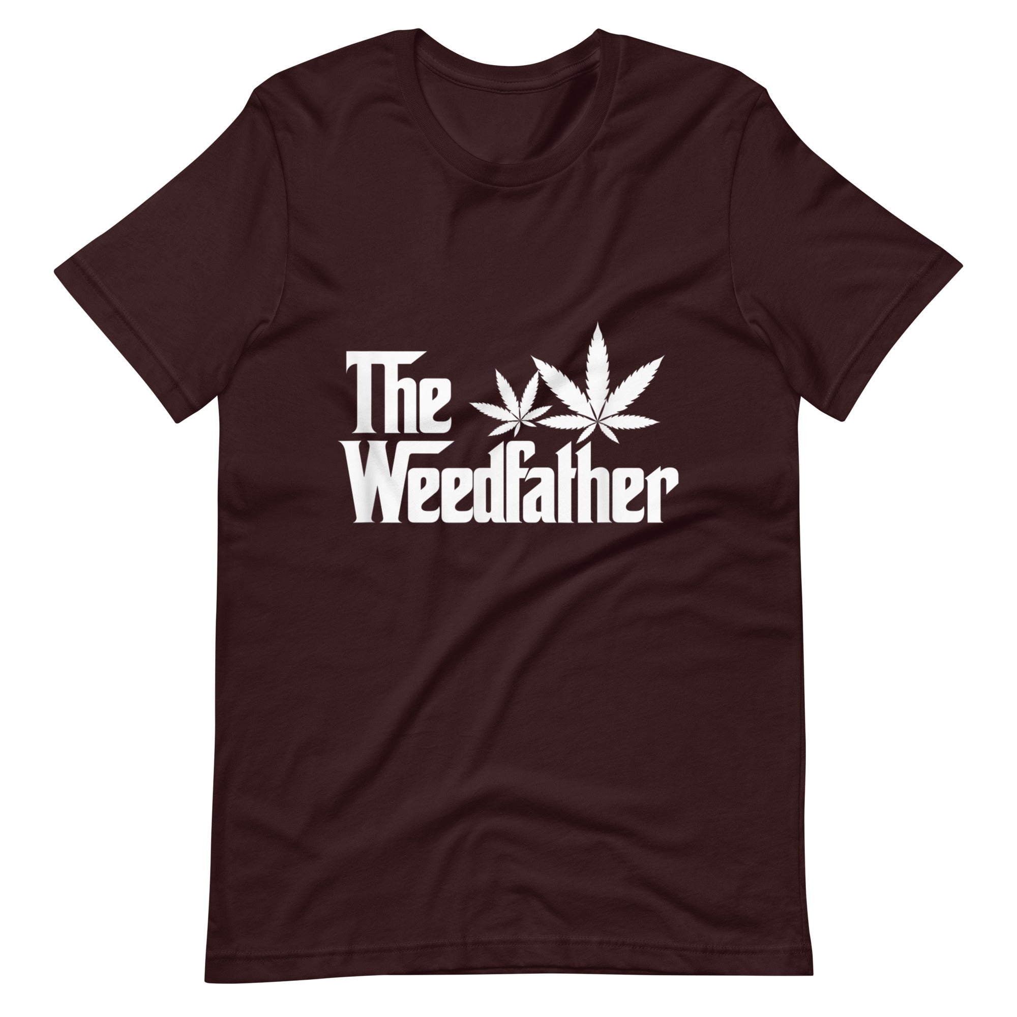 Mens-The-Weedfather-Funny-Cannabis-Weed-420-Dad-t-shirt-Phoenix Styles