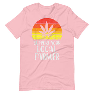 Local-Support-Farmer-Weed-Cannabis-Unisex t-shirt-Phoenix Styles