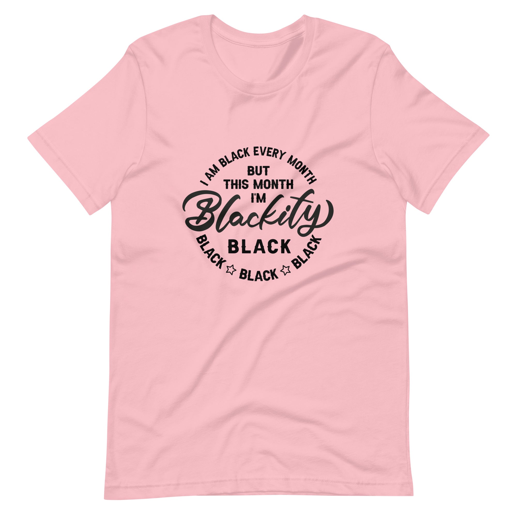 Blackity Black Print Unisex t-shirt-Phoenix Styles