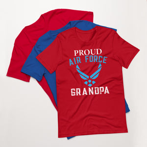 Proud Airforce Grandpa t-shirt-Phoenix Styles