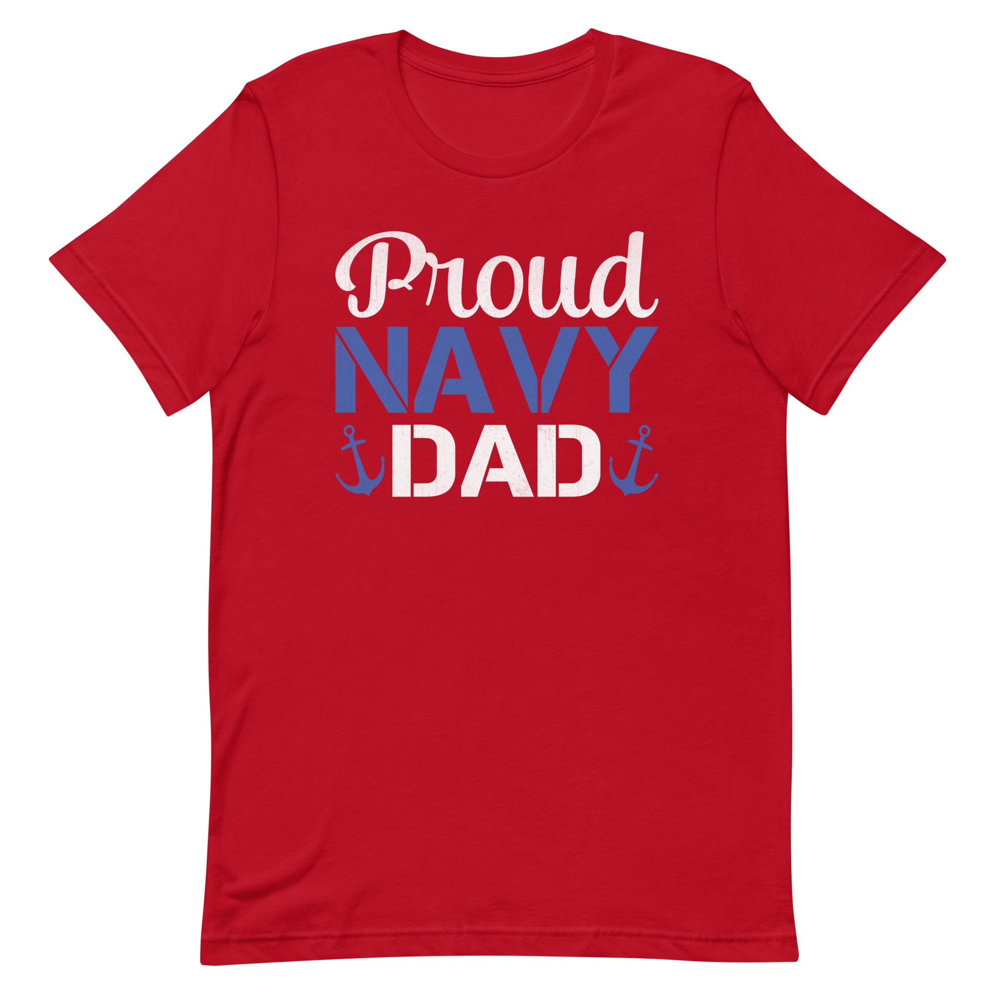 Proud Navy Dad Unisex t-shirt-Phoenix Styles