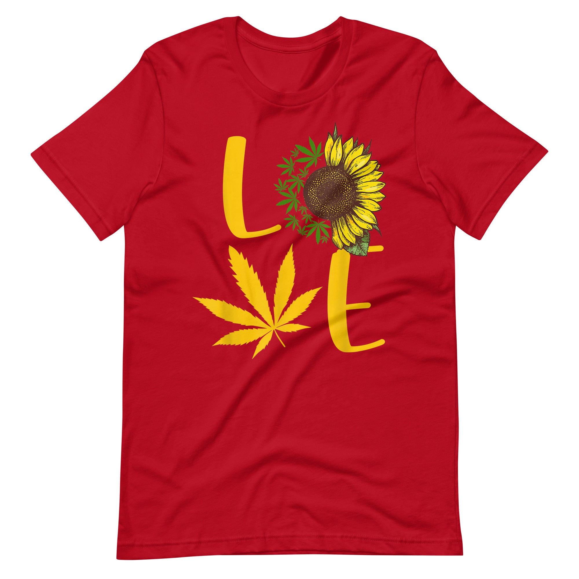 Love-Weed-Sunflower-Love-Unisex t-shirt-Phoenix Styles