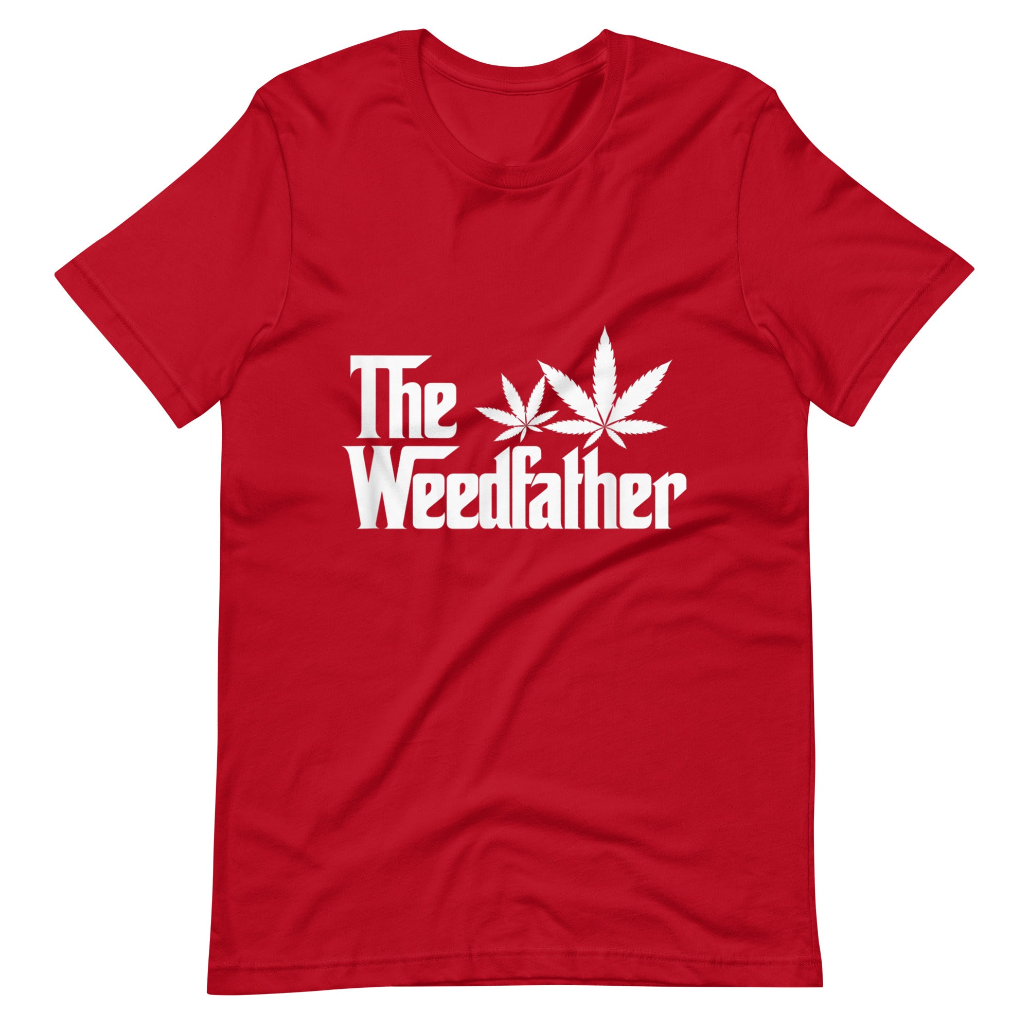 Mens-The-Weedfather-Funny-Cannabis-Weed-420-Dad-t-shirt-Phoenix Styles