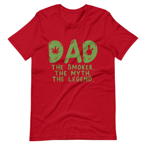 Dad-Weed-Smoker-Myth-Legend- t-shirt-Phoenix Styles