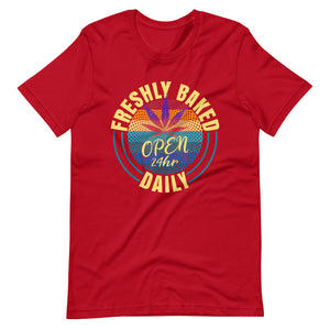 Marijuana-Freshly-Baked-Daily-Stoner-T-Shirt-Phoenix Styles