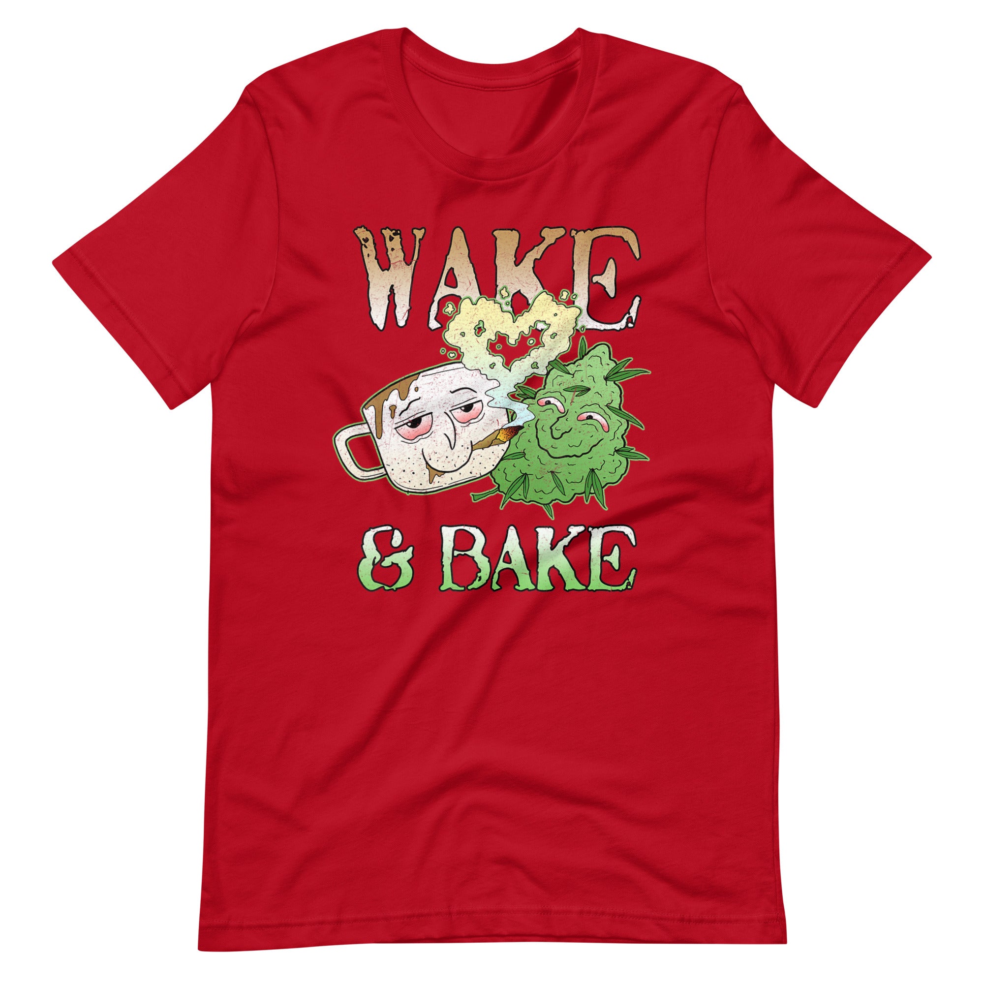 Wake-And-Bake-Funny-Coffee-Weed- t-shirt-Phoenix Styles