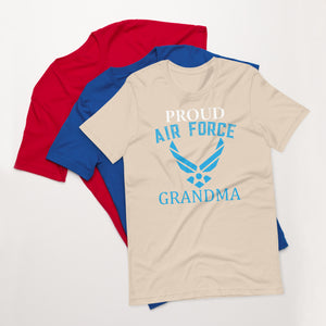 Proud Airforce Grandma T-shirt-Phoenix Styles