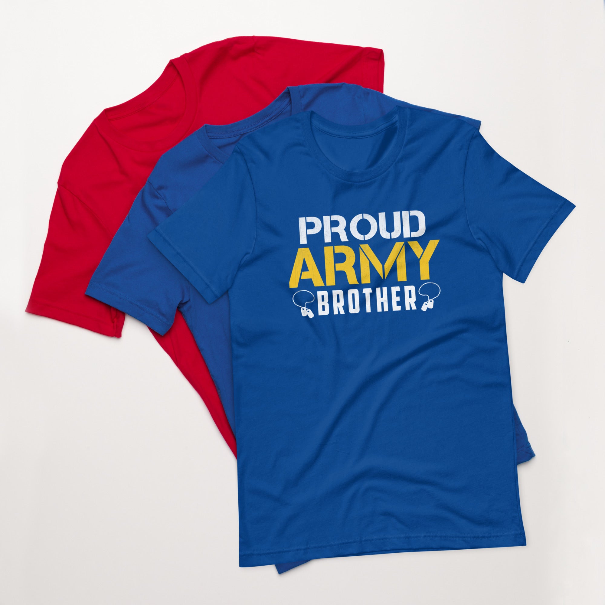 Proud Army Brother Unisex t-shirt-Phoenix Styles