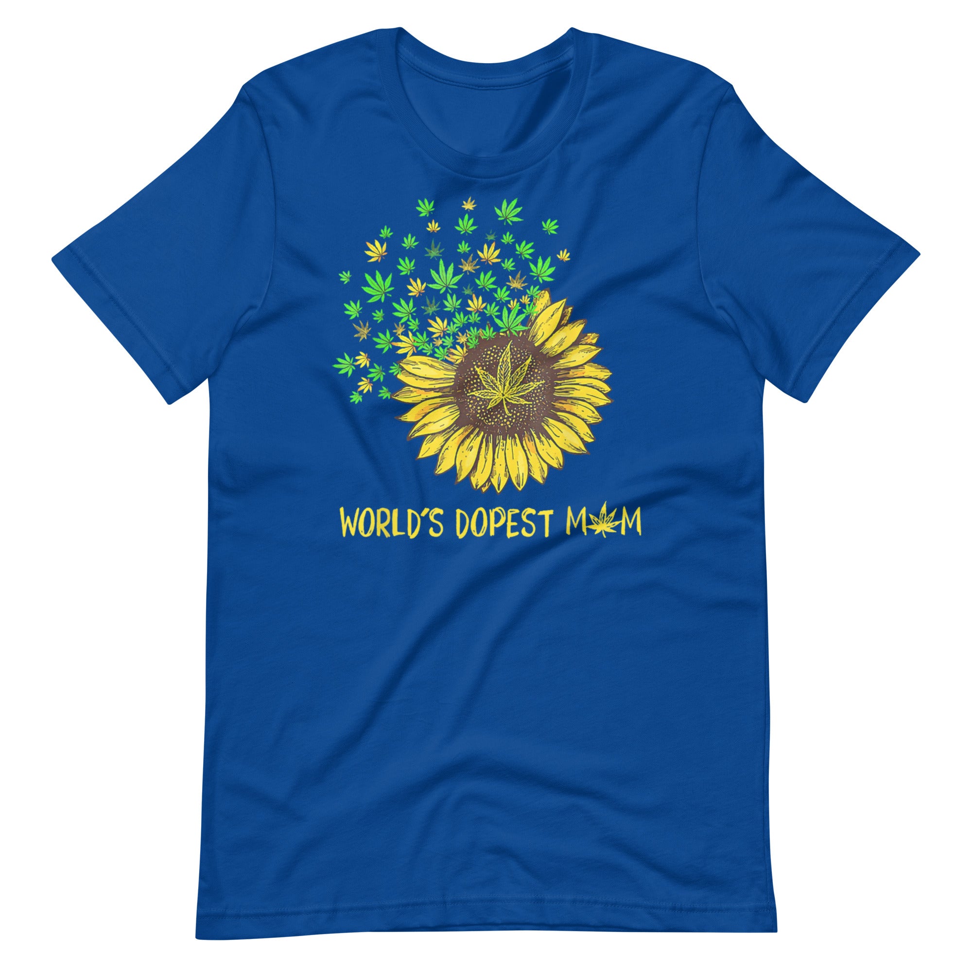 World Dopest Mom Sunflower t-shirt-Phoenix Styles