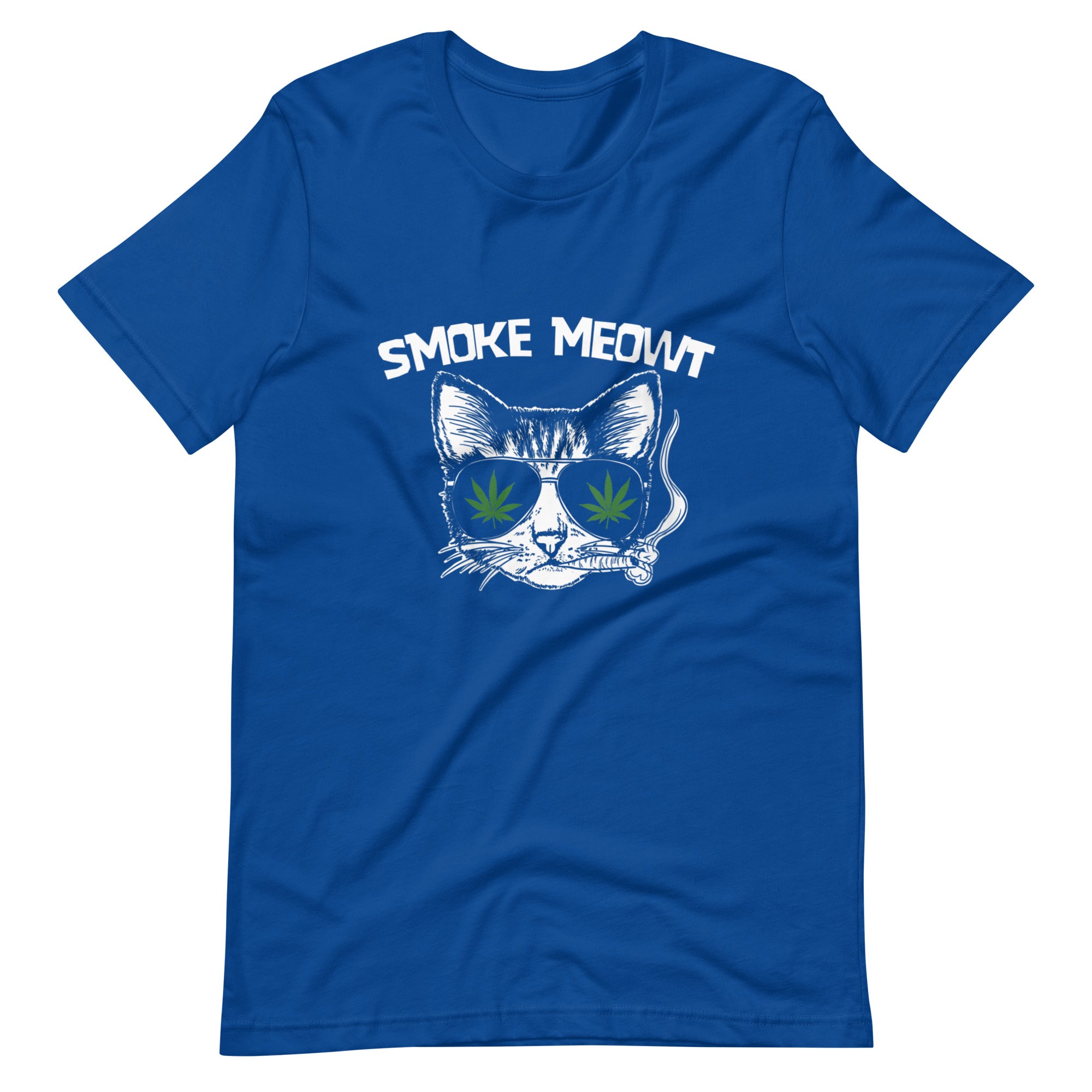 Smoke-Meowt-funny-kitty-Cat-Cannabis Unisex t-shirt-Phoenix Styles