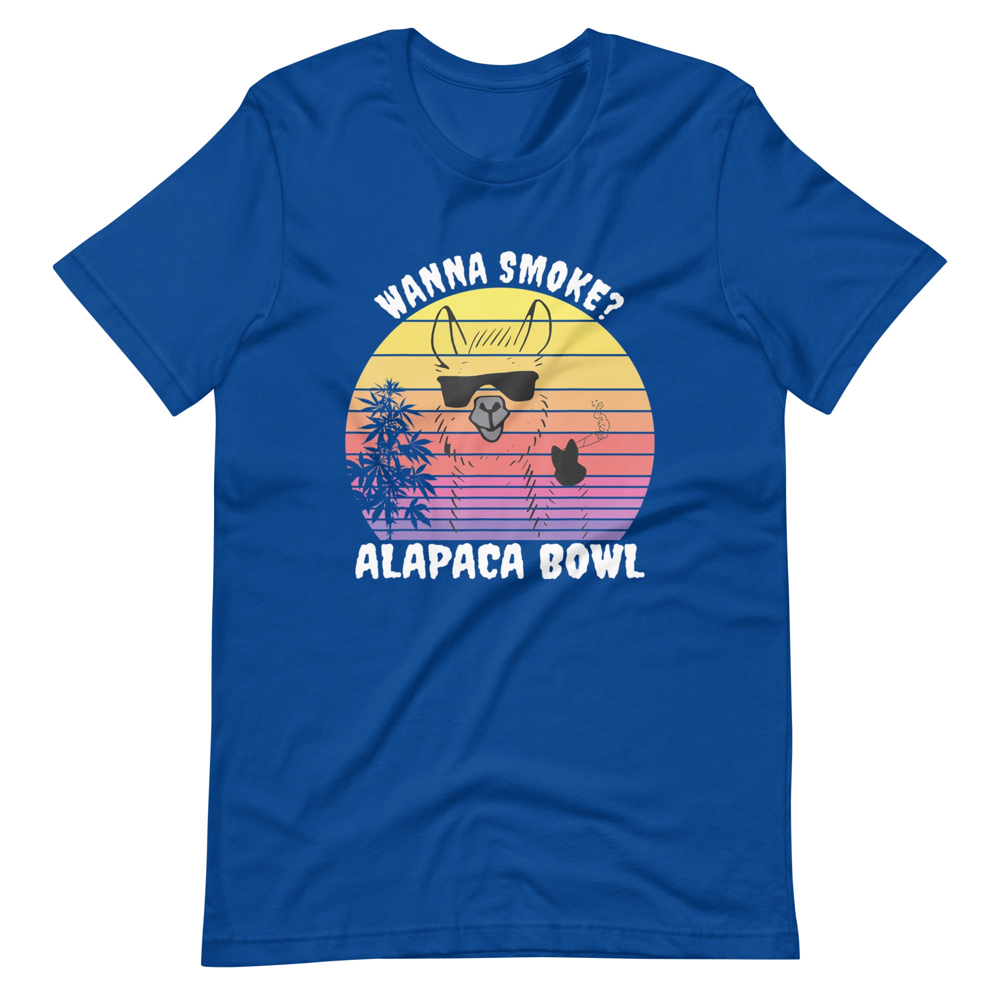 Wanna-Smoke-Alpaca-Bowl-Weed-t-shirt-Phoenix Styles