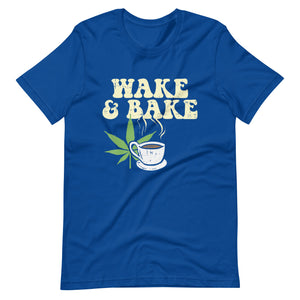 Wake-Bake-Coffee-Weed-Cannabis t-shirt-Phoenix Styles