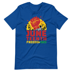 Juneteenth Breaking Barriers Unisex t-shirt-Phoenix Styles