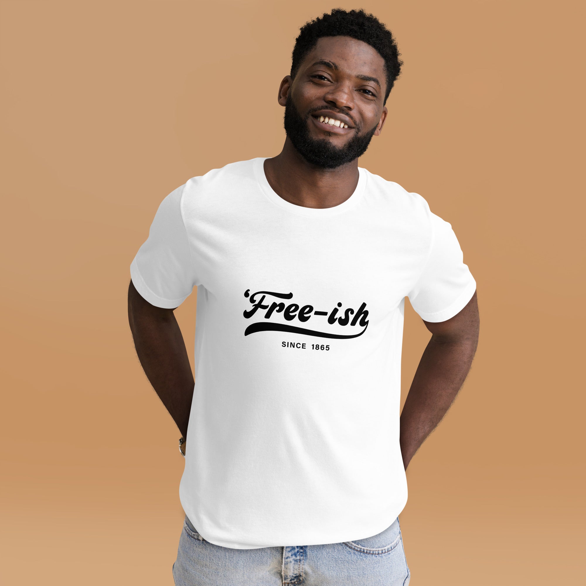 Free-Ish Black Print Unisex t-shirt-Phoenix Styles