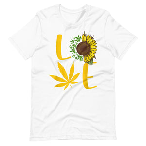 Love-Weed-Sunflower-Love-Unisex t-shirt-Phoenix Styles