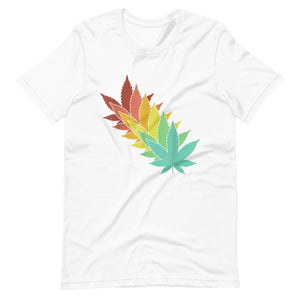 Vintage-Retro-Marijuana-Leaves-Weed-Unisex t-shirt-Phoenix Styles