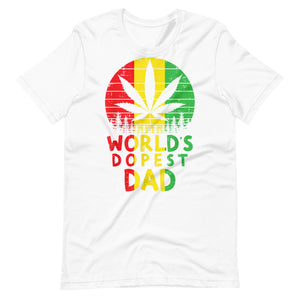 Mens-Worlds-Dopest-Dad-Rasta-Jamaican-Weed-t-shirt-Phoenix Styles