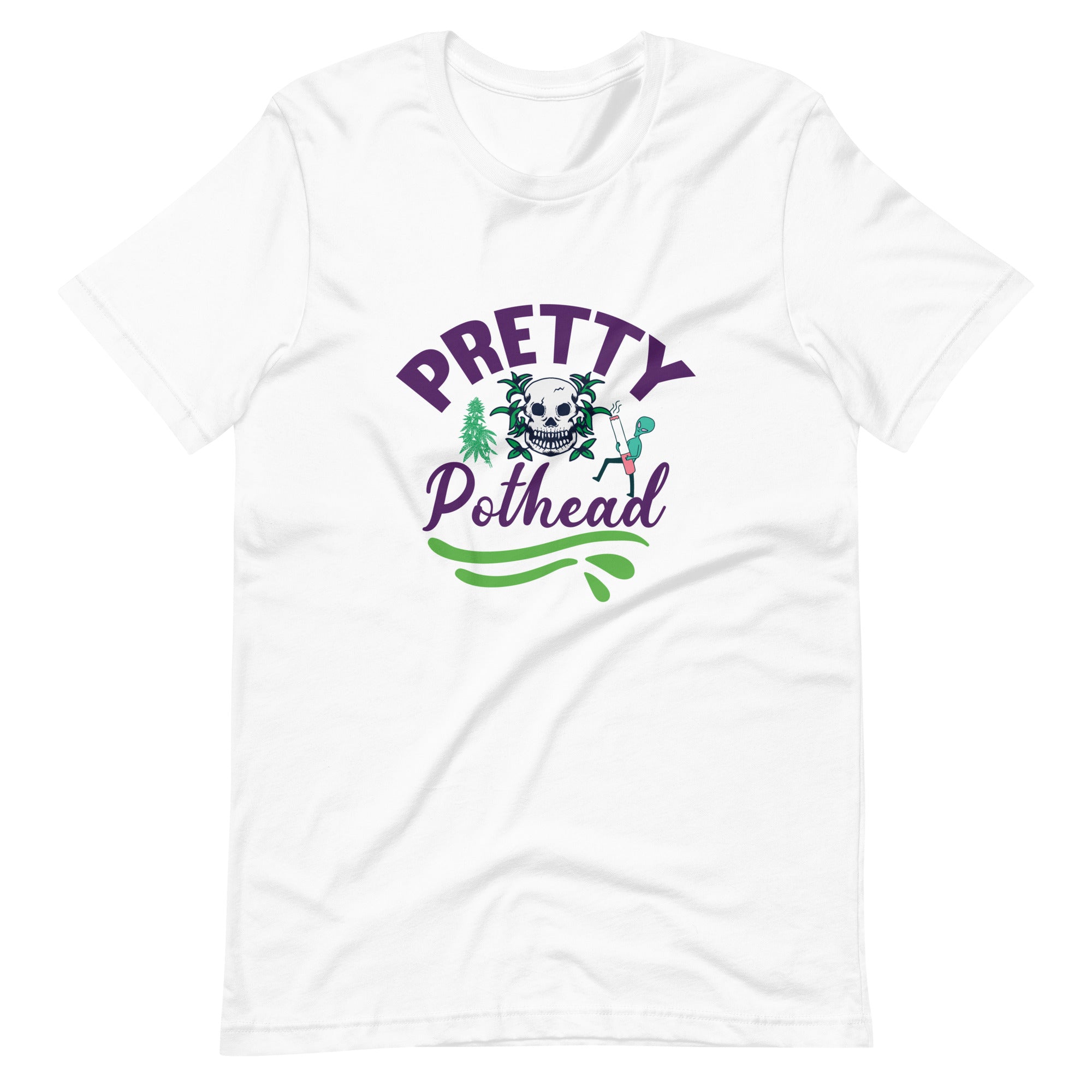 Pretty Pothead Unisex t-shirt-Phoenix Styles