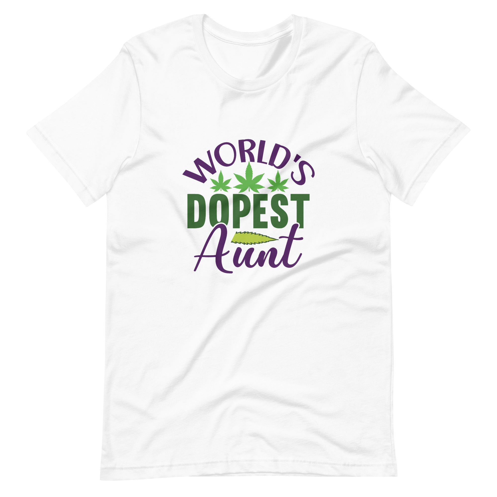 World's Dopest Aunt Unisex t-shirt-Phoenix Styles