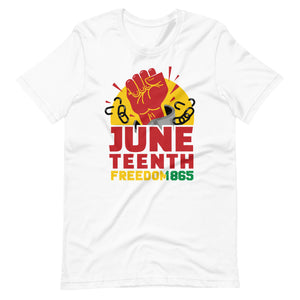 Juneteenth Breaking Barriers Unisex t-shirt-Phoenix Styles