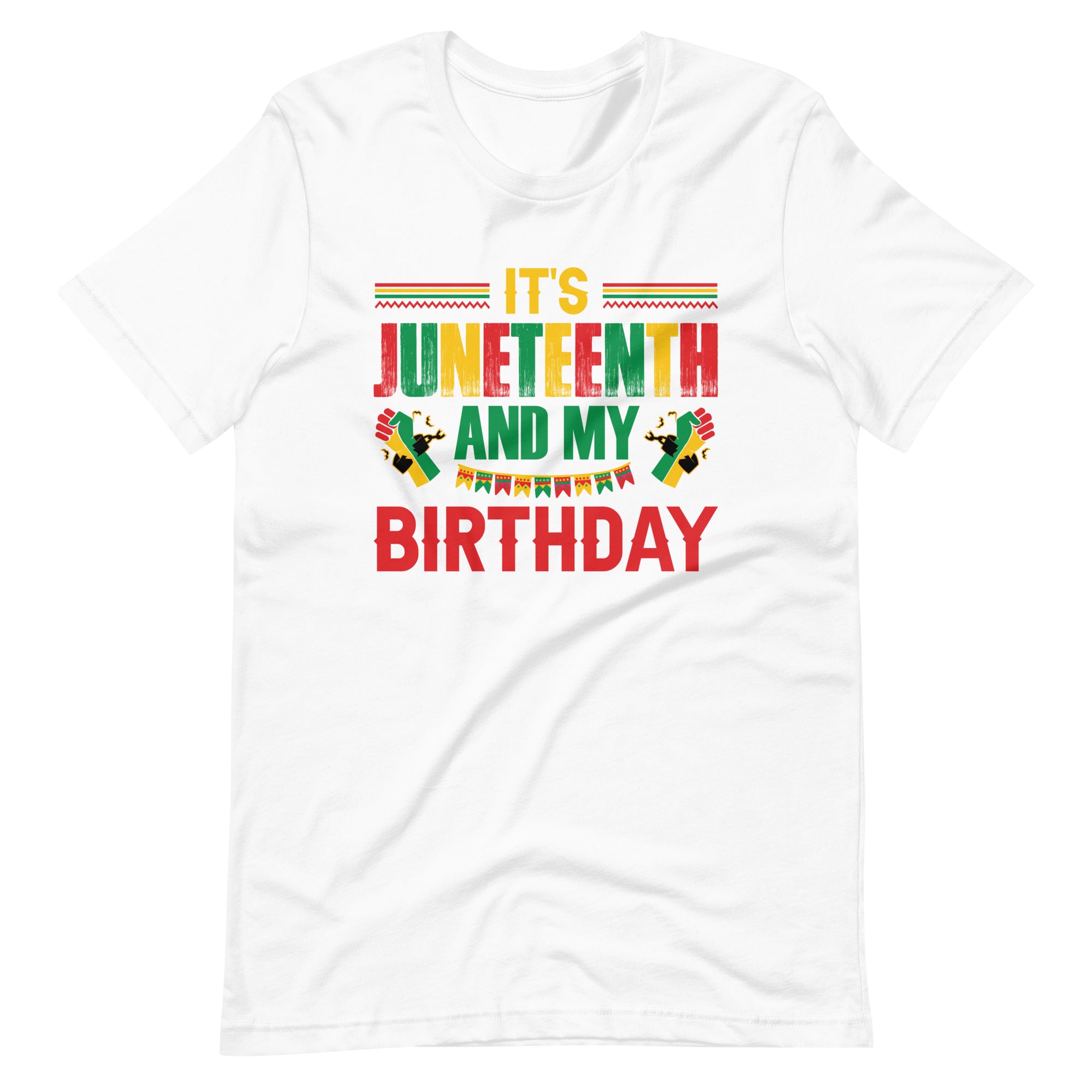 Juneteenth Birthday Unisex t-shirt-Phoenix Styles