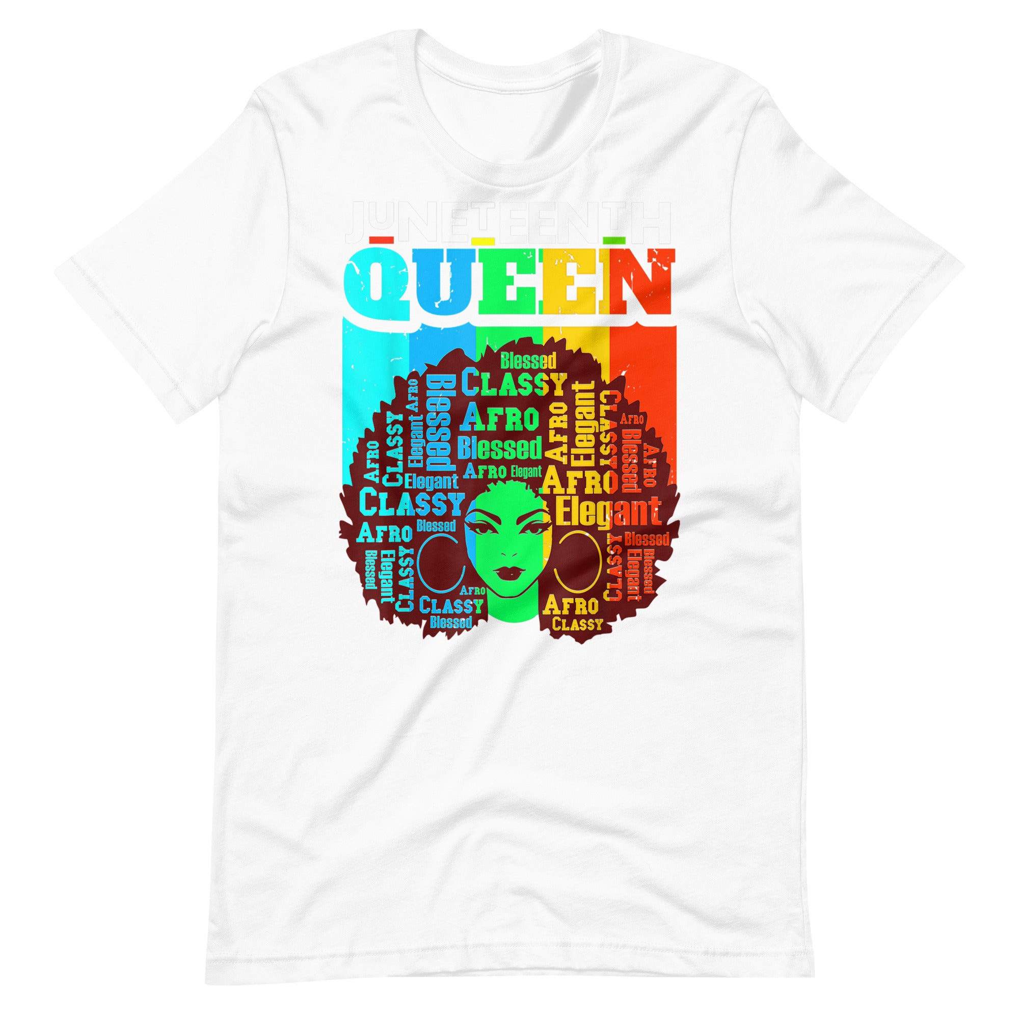 Juneteenth Queen Unisex t-shirt-Phoenix Styles